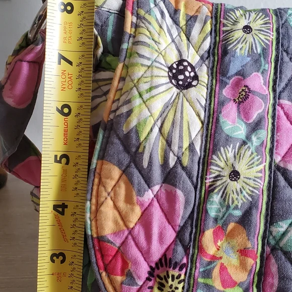 Vera Bradley Jazzy Blooms Purse - Picture 12 of 16